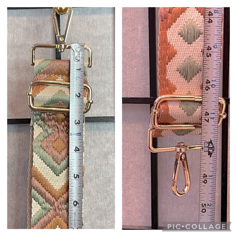 JUST INβοΈCrossbody Bag Strap, Replacement Strap, Guitar Strap - Picture 7 of 8